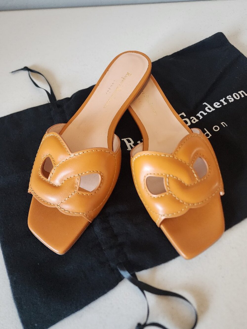 Rupert Sanderson Lido Slide "NEW"